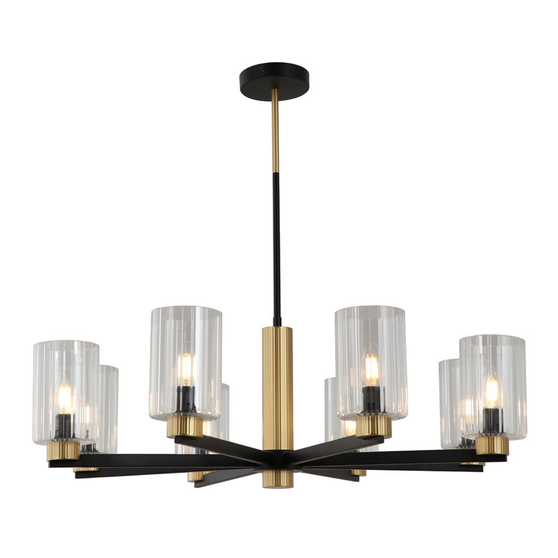 Kommer att installera en ljuskrona för hög eller för låg påverka ljuseffekten?