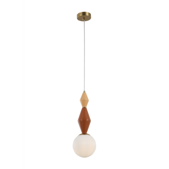 Modern keramik och glas E14 -hängsljus
